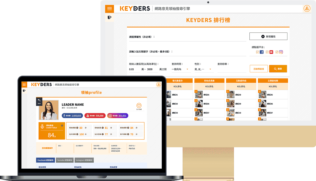 網路意見領袖搜尋引擎