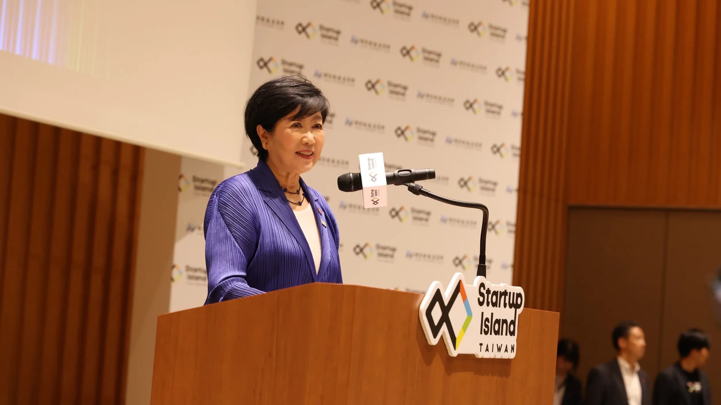 東京都知事小池百合子蒞臨致詞